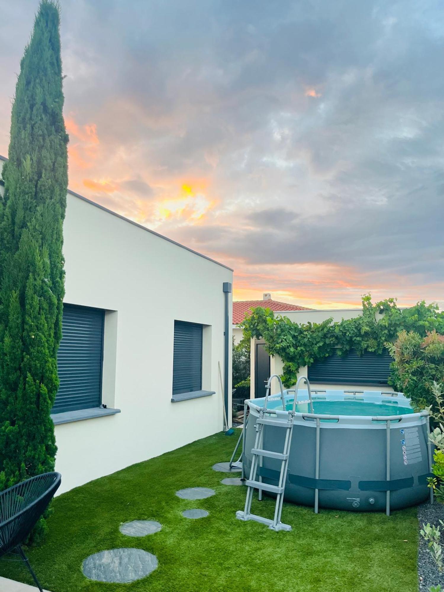 Villa Dolce Vida Proche Golf, Lac, Plage Et Collioure Villeneuve-de-la-Raho Extérieur photo